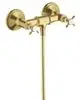 AXOR-HG-AXOR-Montreux-2-Griff-Brausearmatur-Aufputz-mit-Kreuzgriffen-Brushed-Brass-16560950 gallery number 1